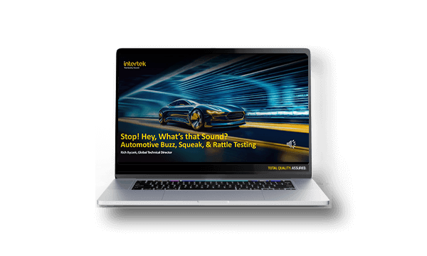 Buzz, Squeak, and Rattle (BSR) Testing in Automotive Development | On-Demand Webinar